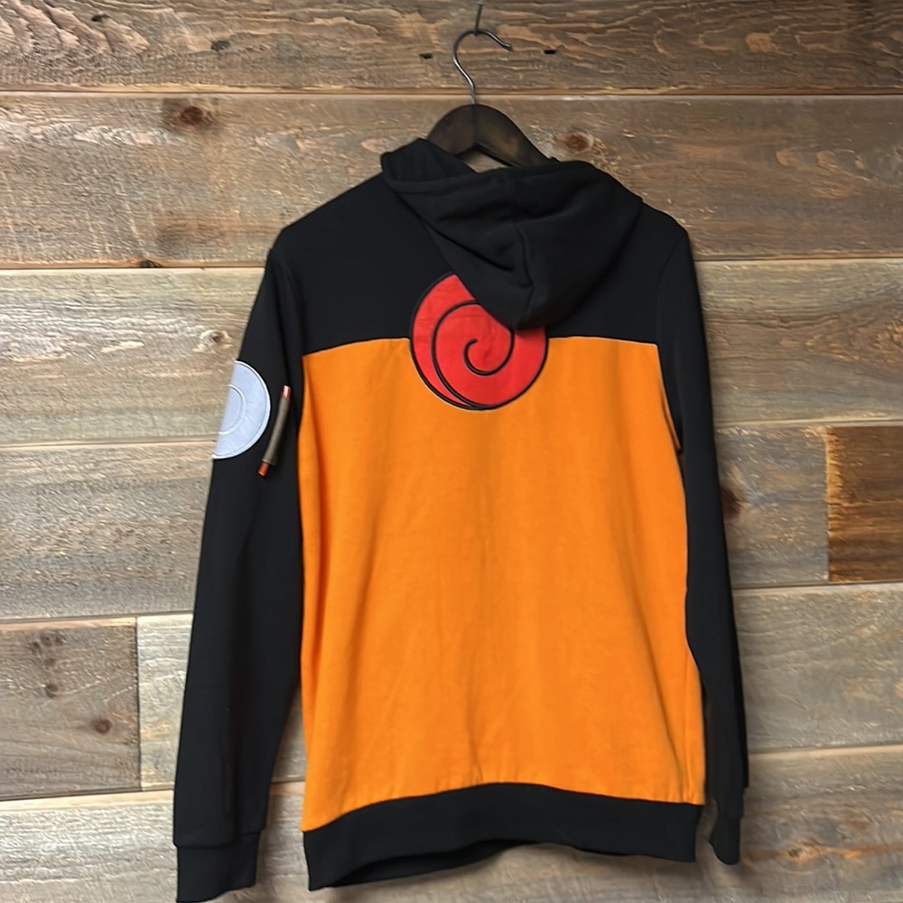 Naruto Ripple Junction Embroidered Pullover Hoodie Small Hot Topic - Picture 7 of 10
